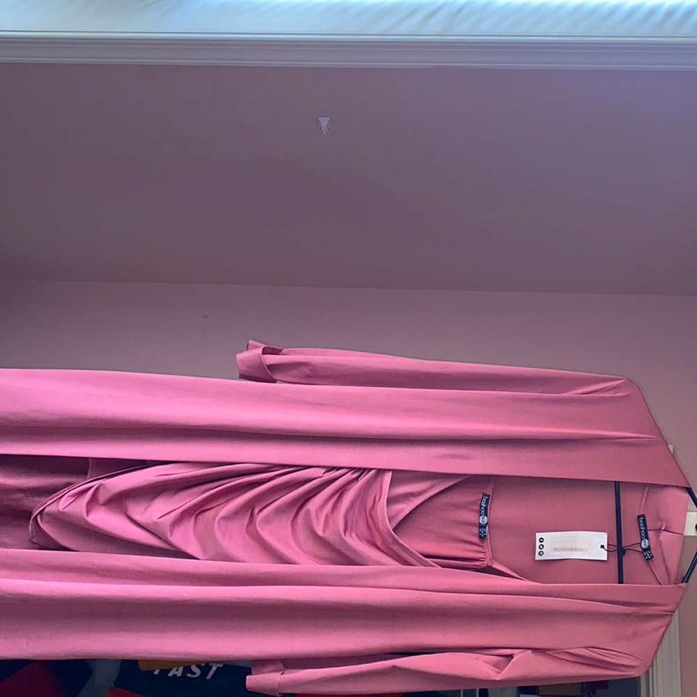 Boohoo Dress With Cover , Brand New!